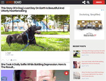Tablet Screenshot of boredboard.com